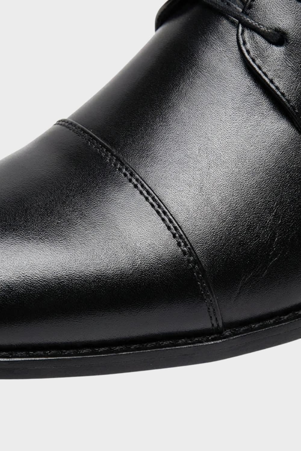 Herren Lederschuhe mit Schnürung und glatter Kappe | Clemens_3