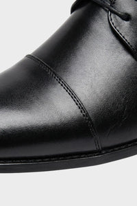 Herren Lederschuhe mit Schnürung und glatter Kappe | Clemens