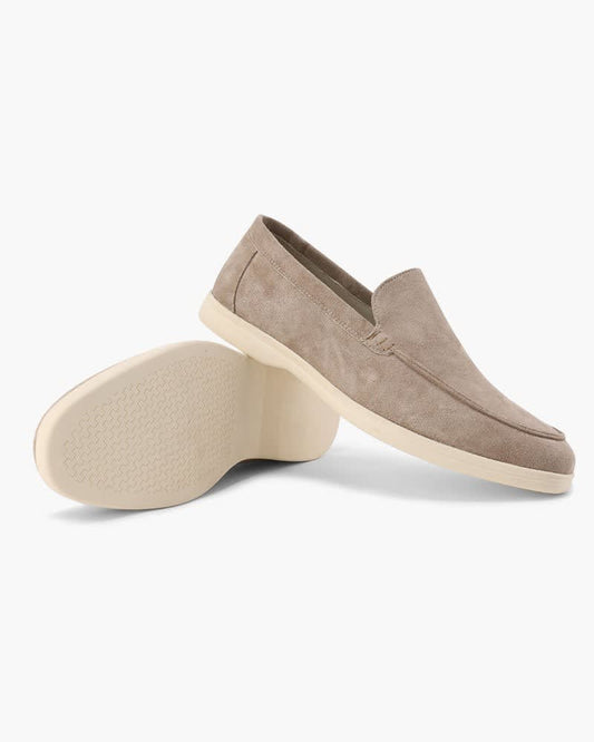 Herren Wildleder-Loafer mit Gummisohle | David_1