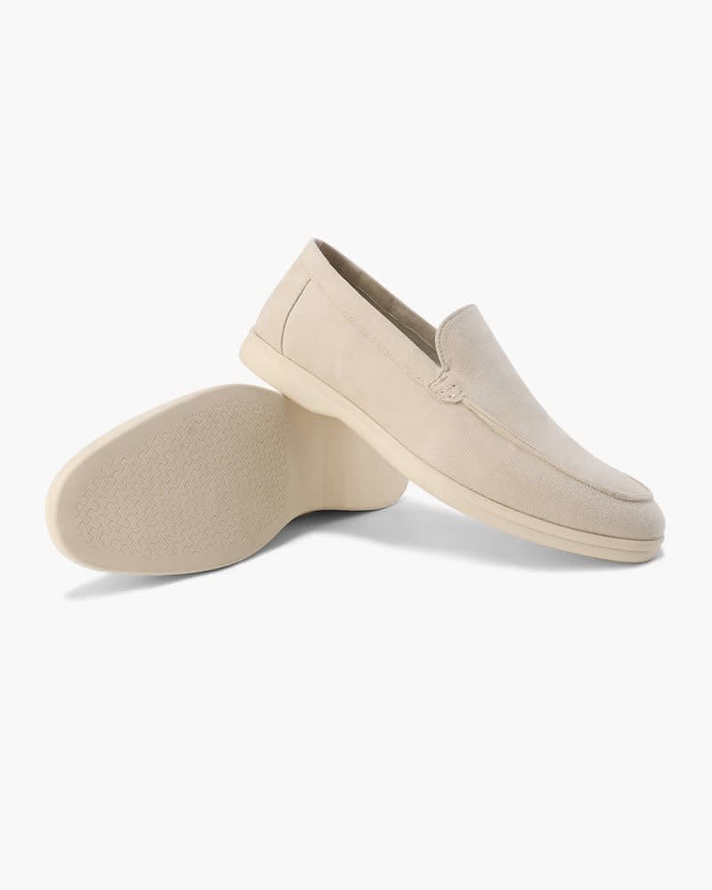 Herren Wildleder-Loafer mit Gummisohle | David