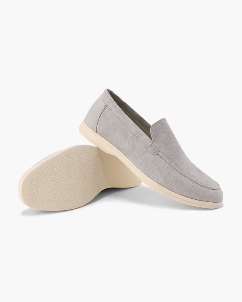 Herren Wildleder-Loafer mit Gummisohle | David