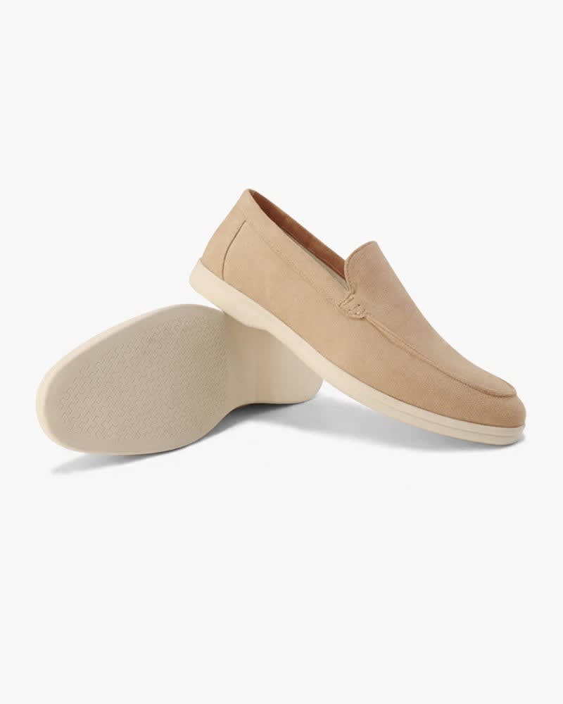 Herren Wildleder-Loafer mit Gummisohle | David_24