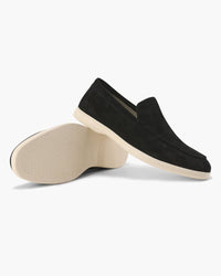 Herren Wildleder-Loafer mit Gummisohle | David