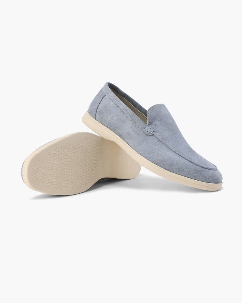 Herren Wildleder-Loafer mit Gummisohle | David_9