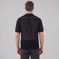 Herren Strickhemd mit Kubakragen | Florian