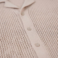 Herren Strickhemd mit Kubakragen | Florian