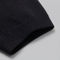 Herren Strickpoloshirt mit Reißverschluss Rautenmuster | Leo