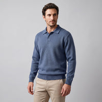 Herren Strickpullover mit Polokragen | Henner