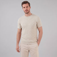 Herren Strickshirt mit Korbgeflecht-Struktur | Reinhard