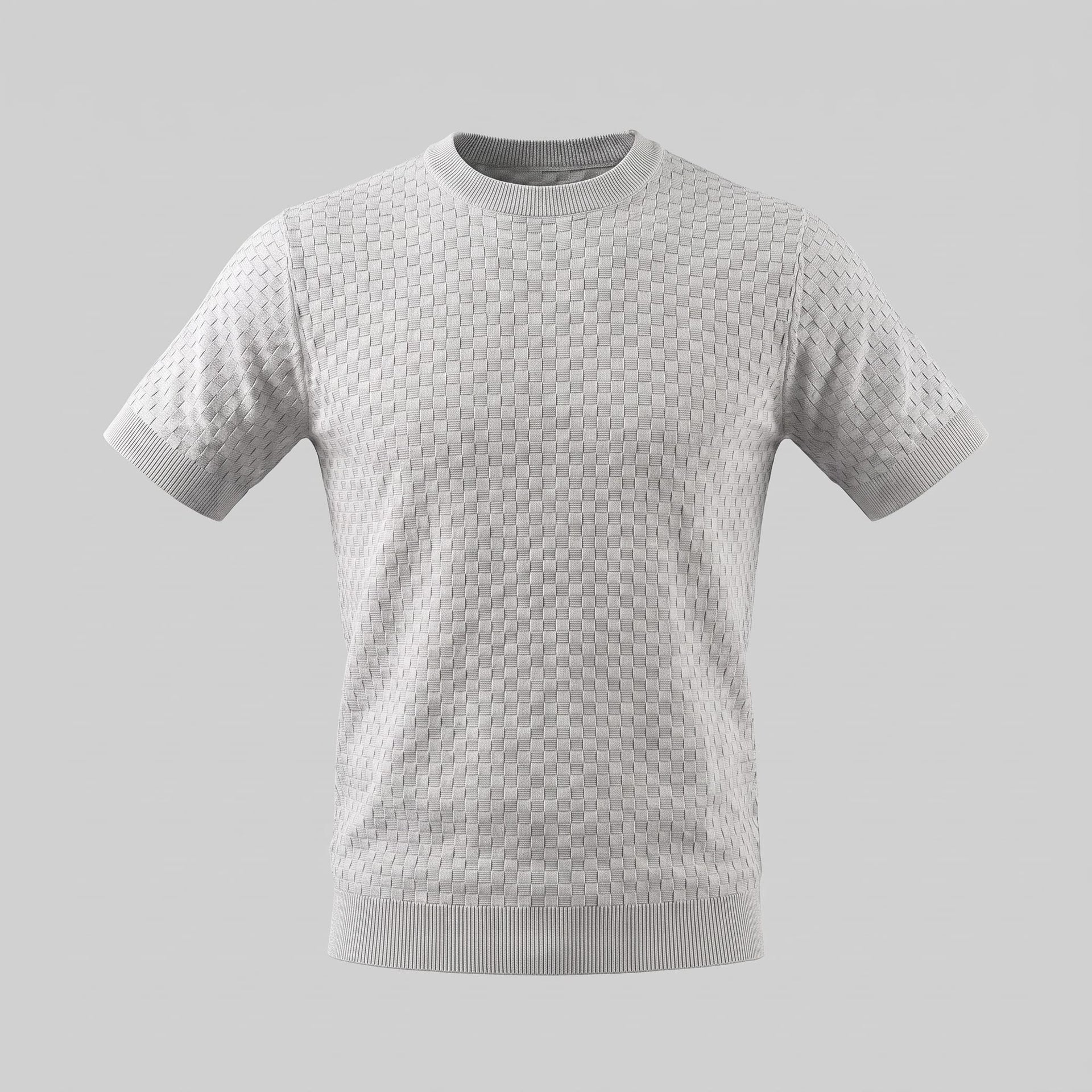 Herren Strickshirt mit Korbgeflecht-Struktur | Reinhard