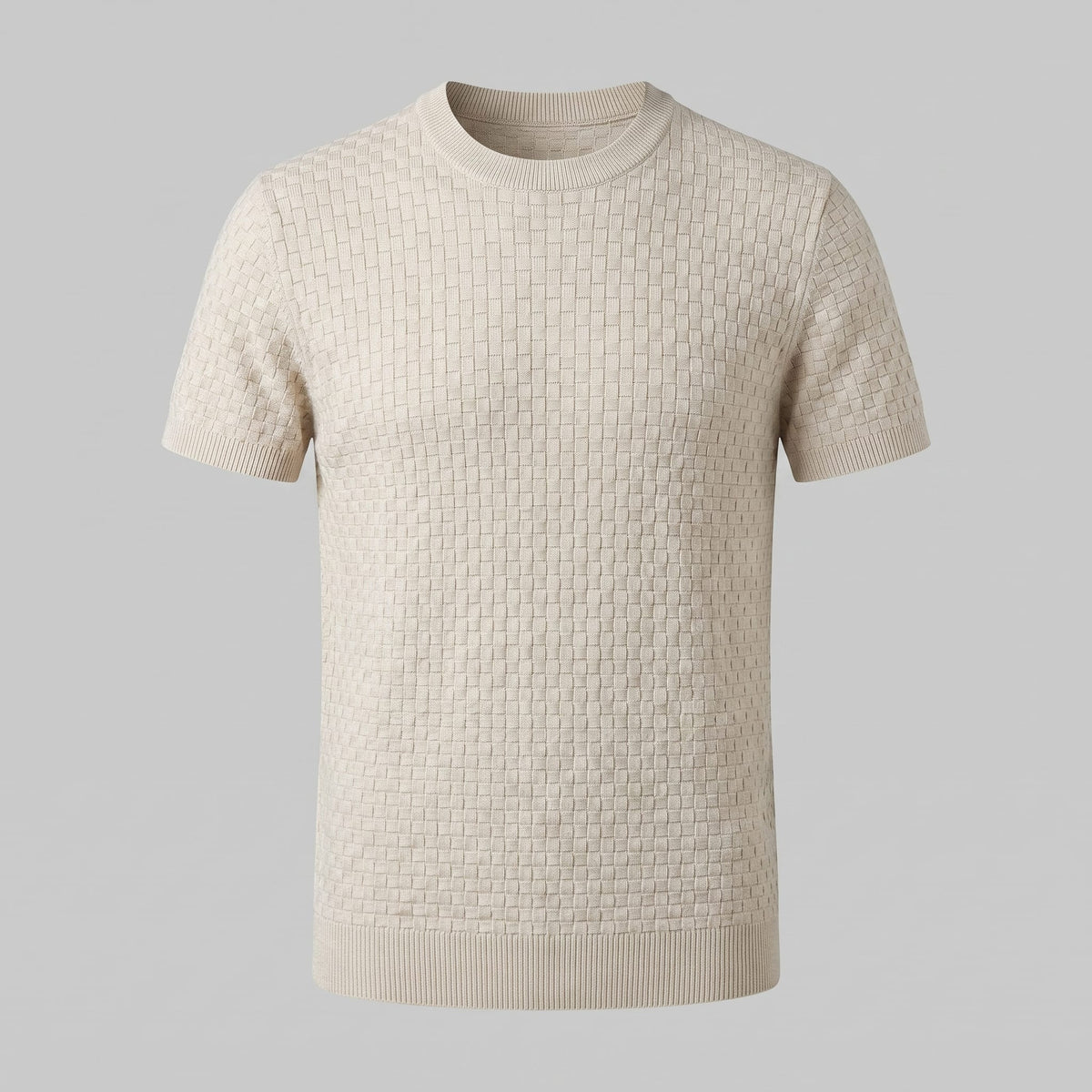 Herren Strickshirt mit Korbgeflecht-Struktur | Reinhard_2