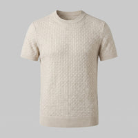 Herren Strickshirt mit Korbgeflecht-Struktur | Reinhard