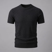 Herren Strickshirt mit Korbgeflecht-Struktur | Reinhard