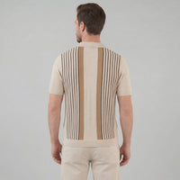 Herren Strickhemd mit Streifenmuster | Friedrich