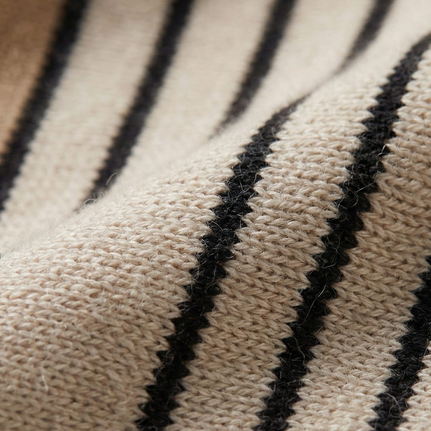 Herren Strickhemd mit Streifenmuster | Friedrich