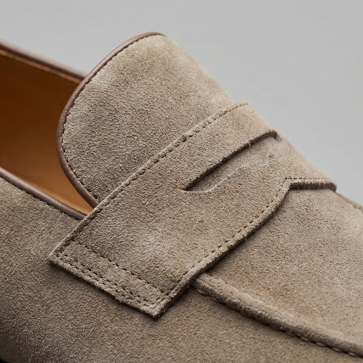 Herren Wildlederloafer mit Pennyriegel | Hans