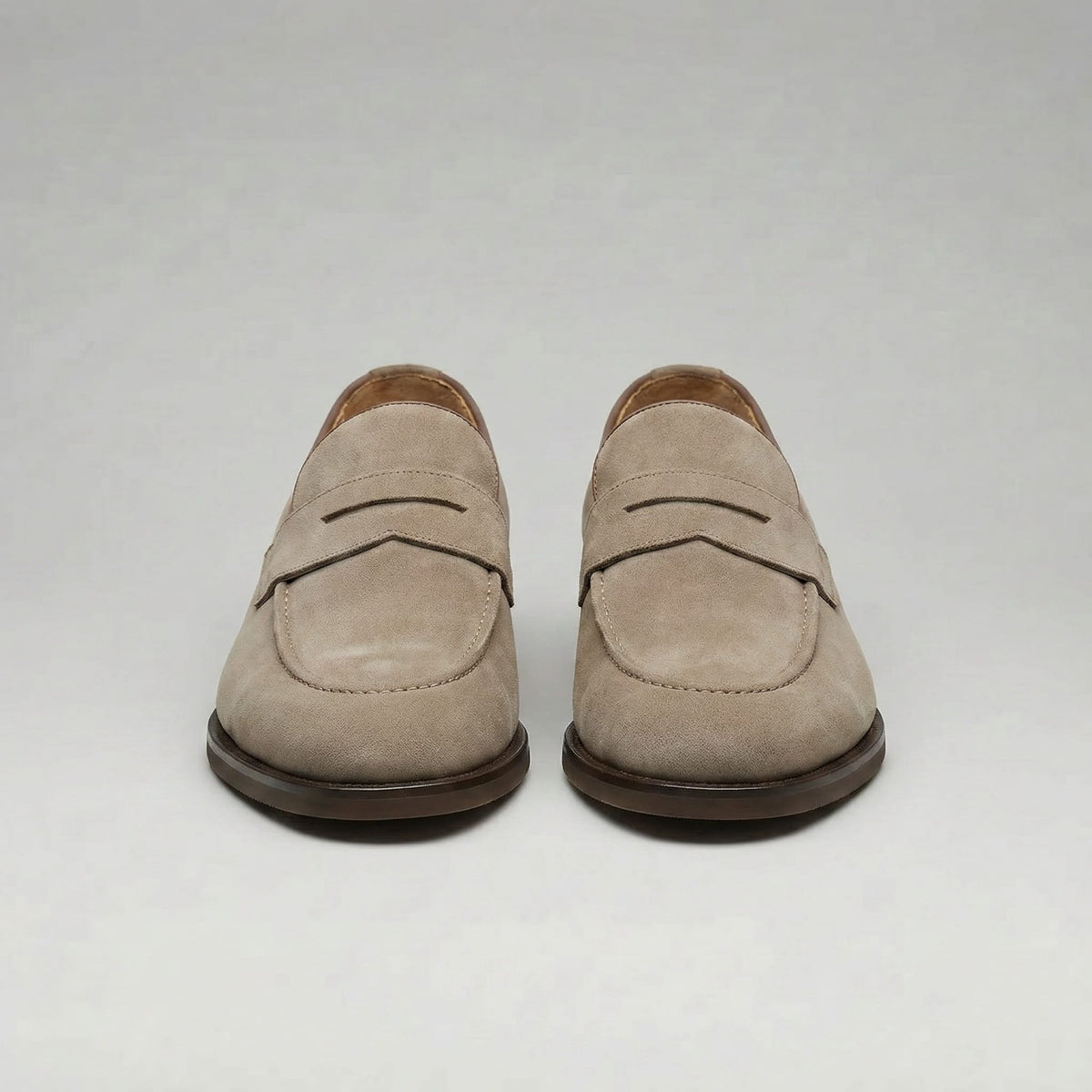 Herren Wildlederloafer mit Pennyriegel | Hans_5