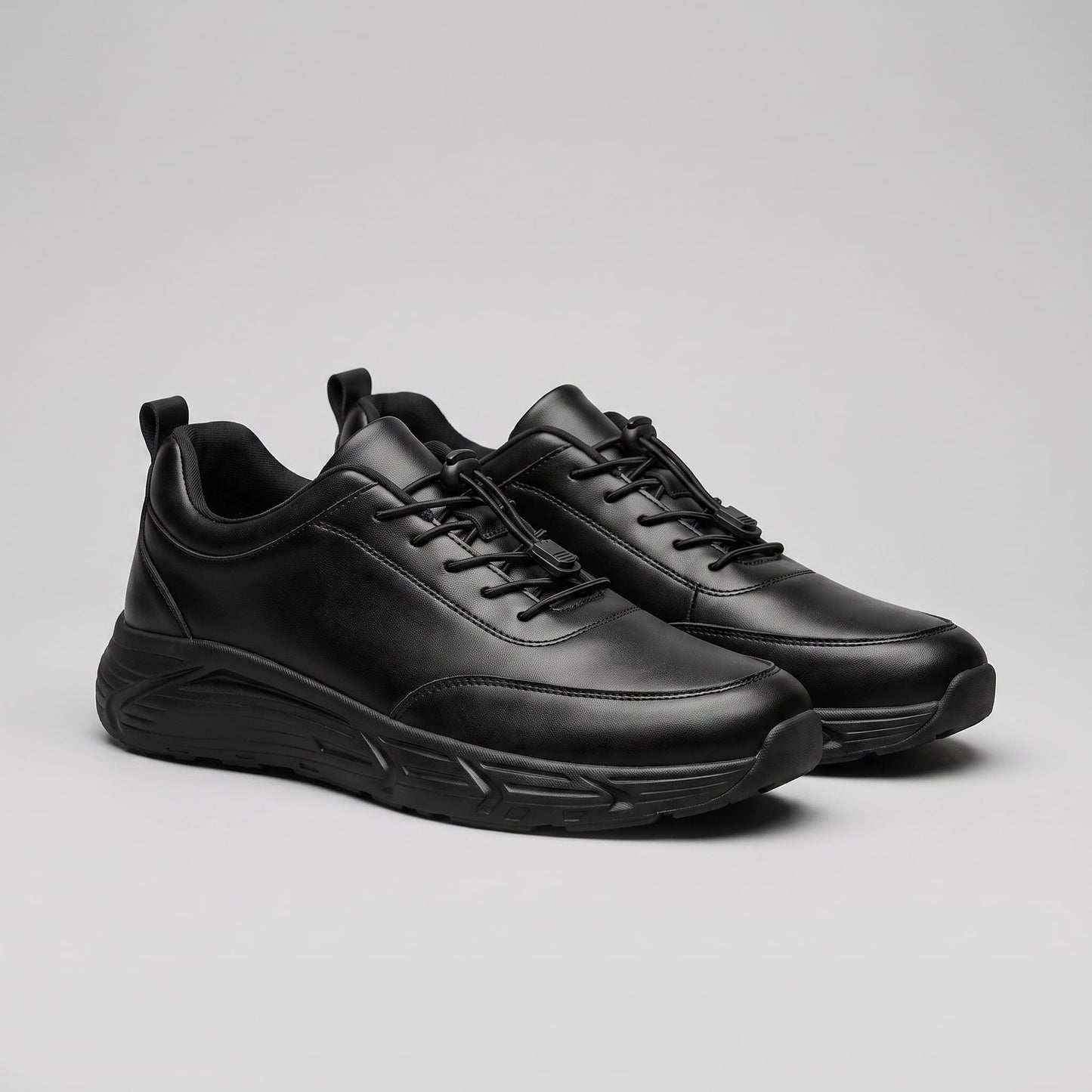 Herren Sneaker in Lederoptik mit Schnellschnürung | Erich_1