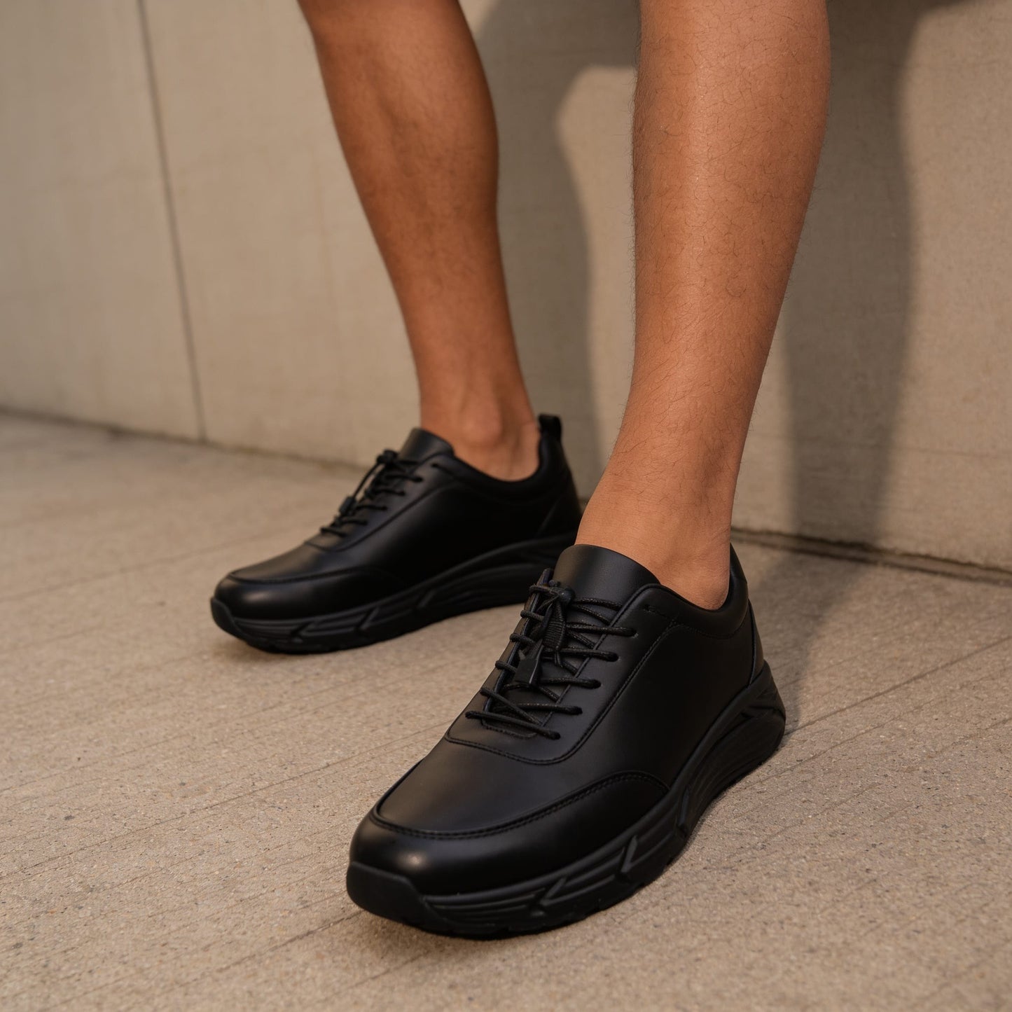 Herren Sneaker in Lederoptik mit Schnellschnürung | Erich_6
