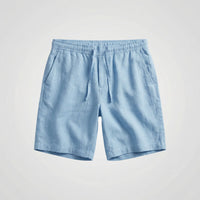 Herren Leinenshorts mit Elastikbund | Merten