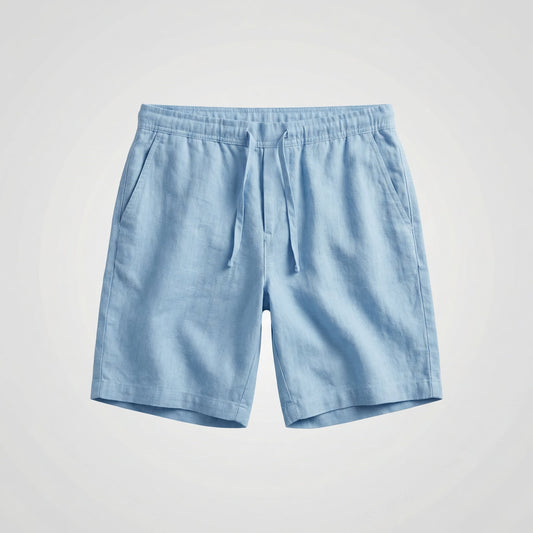 Herren Leinenshorts mit Elastikbund | Merten_1