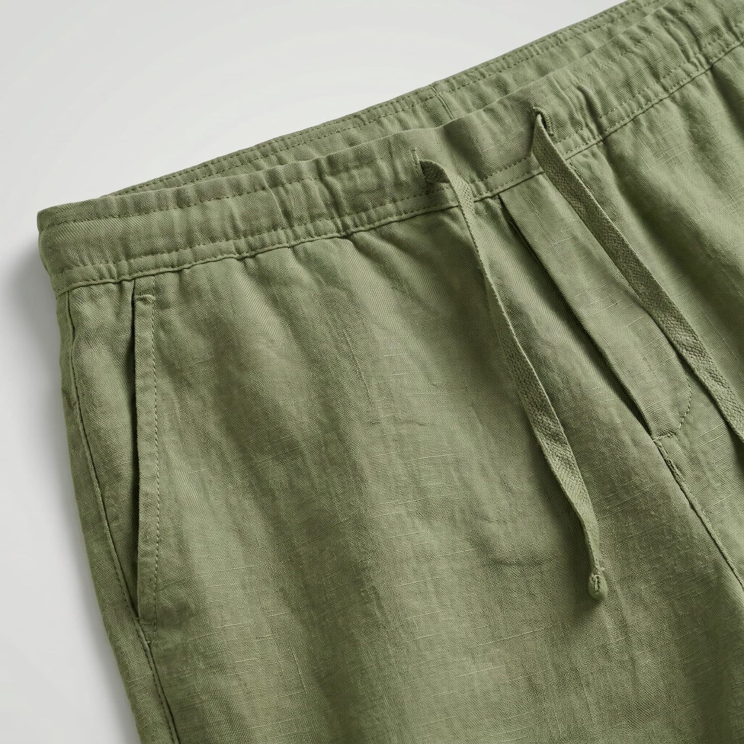 Herren Leinenshorts mit Elastikbund | Merten_11