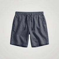 Herren Leinenshorts mit Elastikbund | Merten