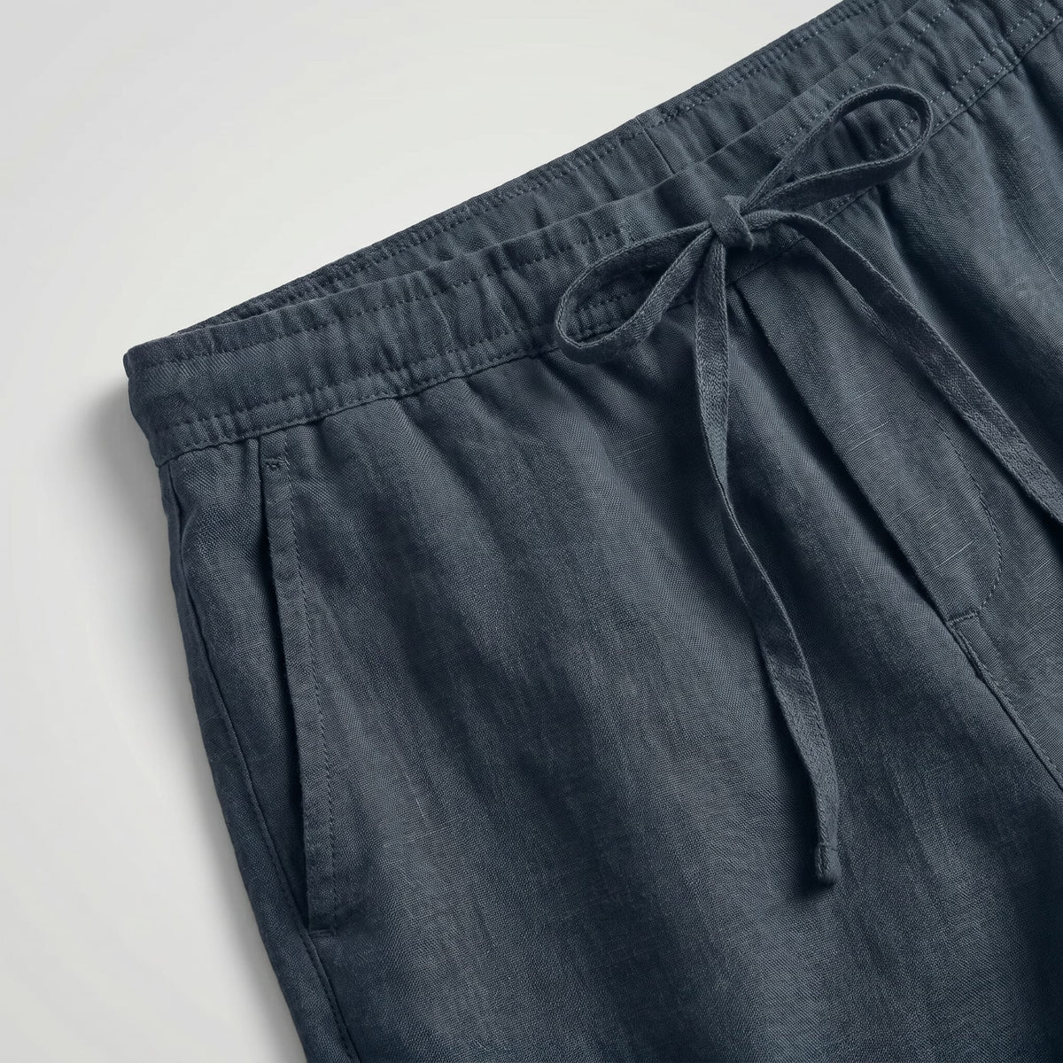Herren Leinenshorts mit Elastikbund | Merten