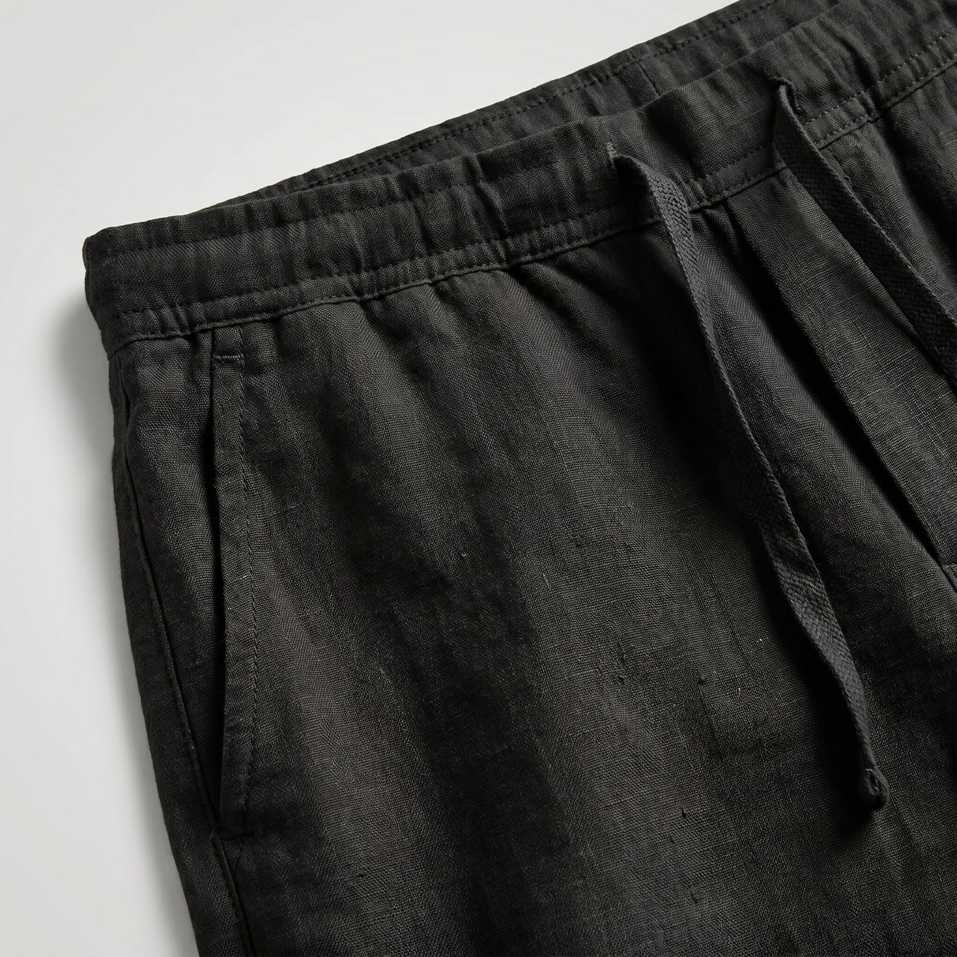 Herren Leinenshorts mit Elastikbund | Merten