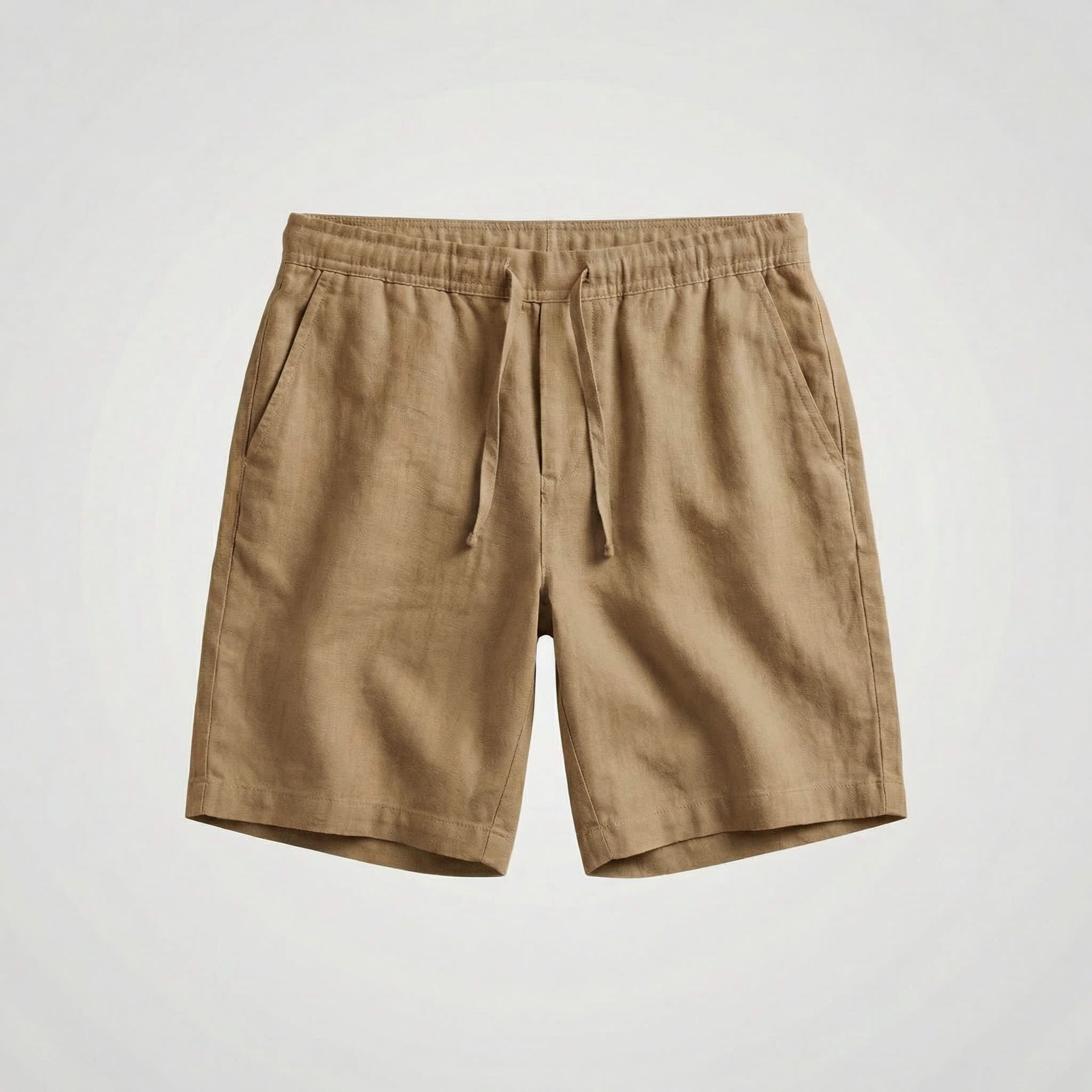Herren Leinenshorts mit Elastikbund | Merten