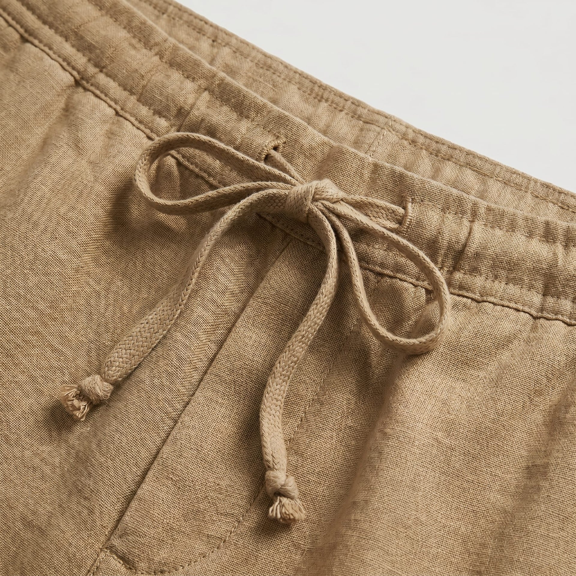 Herren Leinenshorts mit Elastikbund | Merten