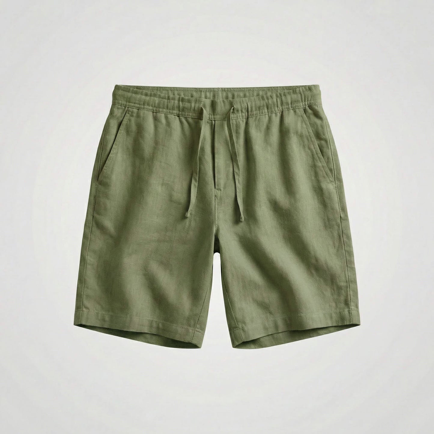 Herren Leinenshorts mit Elastikbund | Merten_9