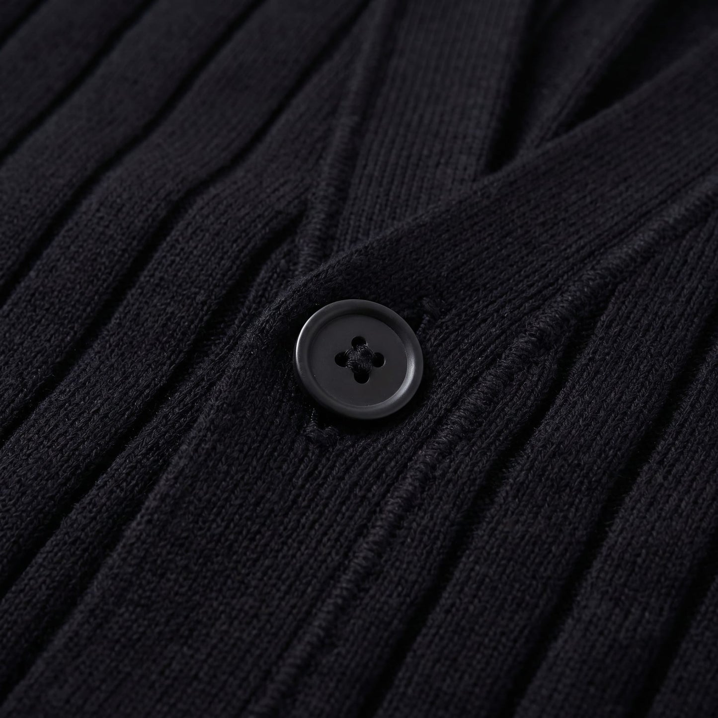 Herren Rippstrickjacke mit V-Ausschnitt | Rupert_4