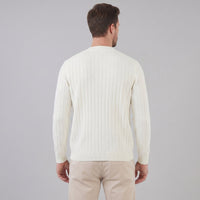 Herren Rippstrickjacke mit V-Ausschnitt | Rupert