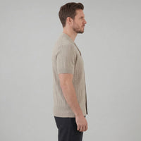 Herren Strickhemd mit Zopfmuster | Frowin