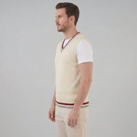 Herren Strickweste mit V-Ausschnitt | Tim