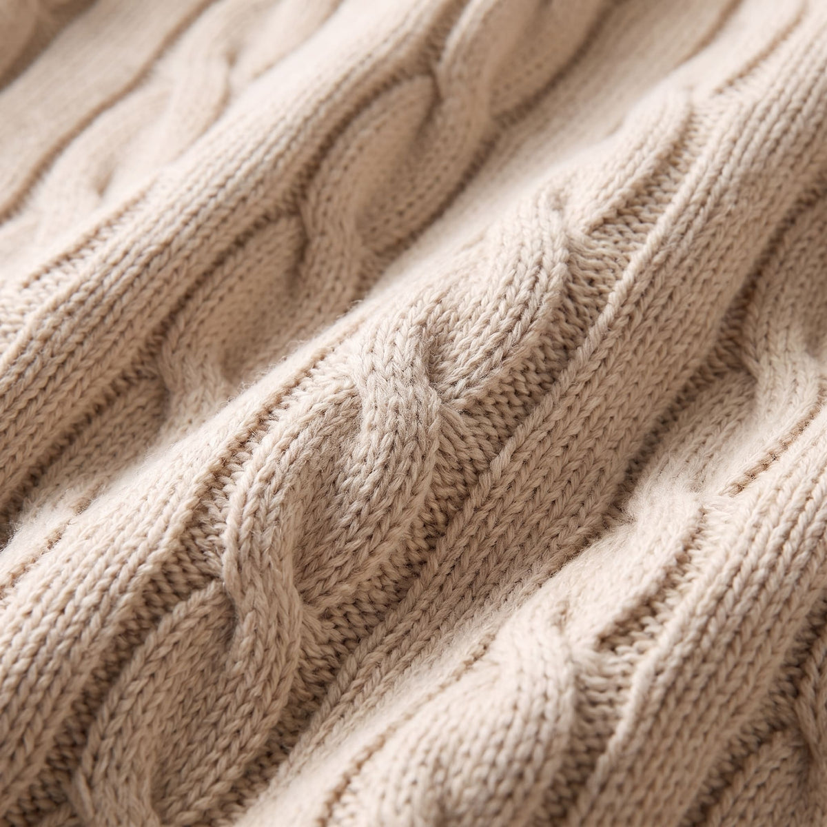 Herren Wollpullover mit Zopfmuster | Sascha_14