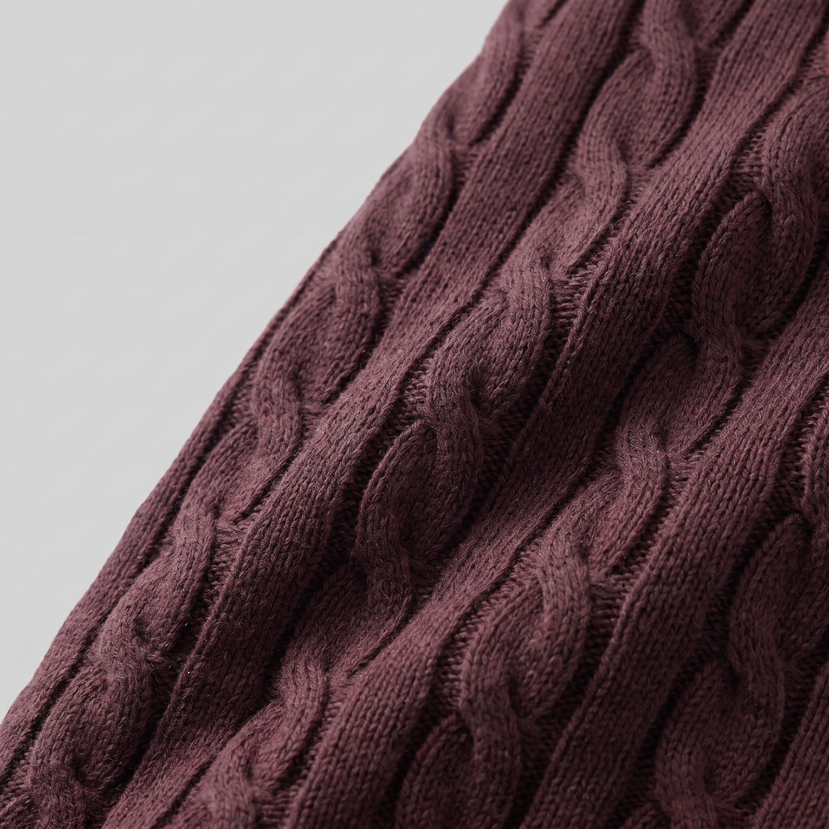 Herren Wollpullover mit Zopfmuster | Sascha_19