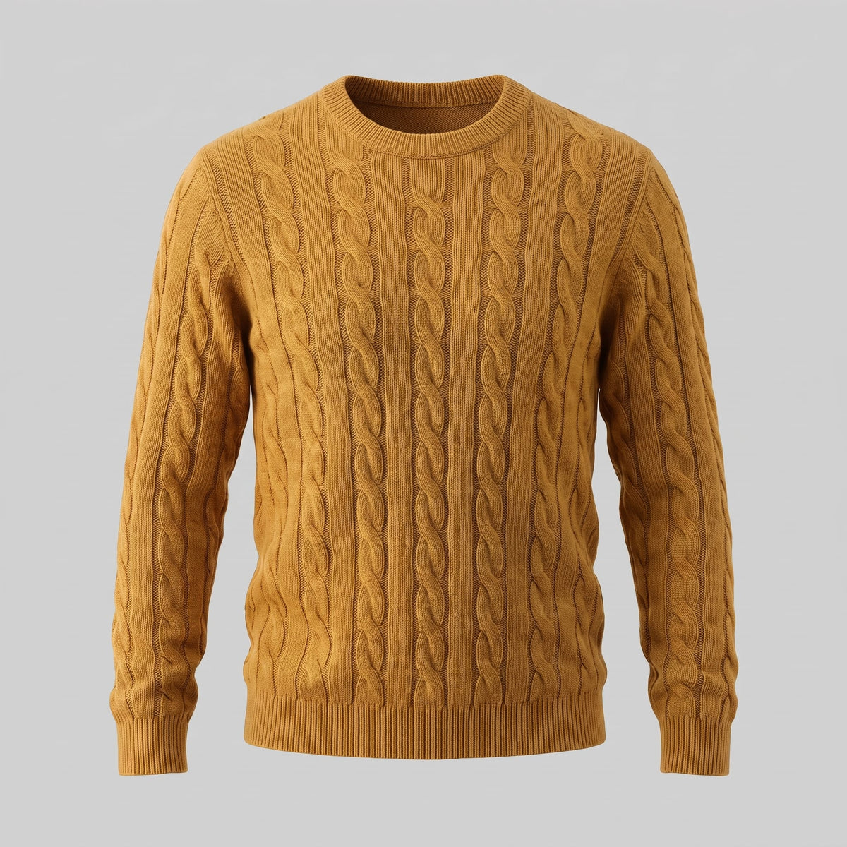 Herren Wollpullover mit Zopfmuster | Sascha