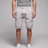 Herren Cargoshorts mit Kordelzug und Klappentaschen | Mirko