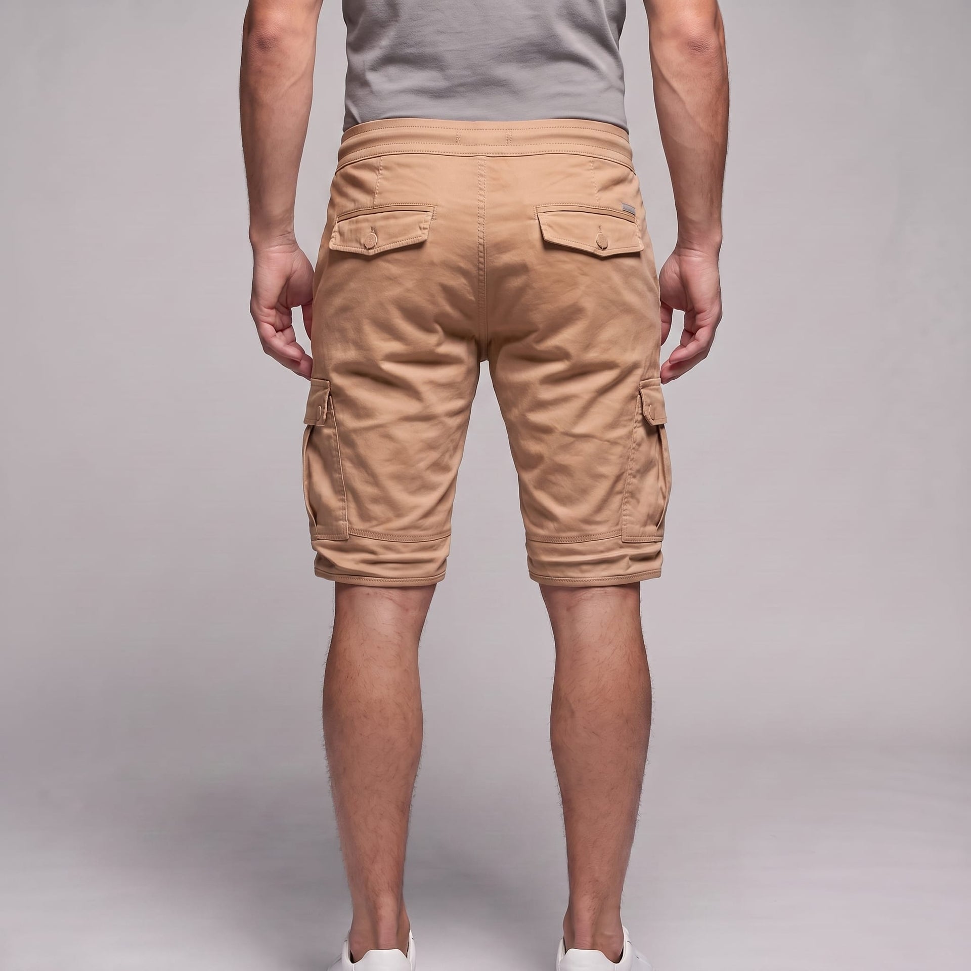 Herren Cargoshorts mit Kordelzug und Klappentaschen | Mirko