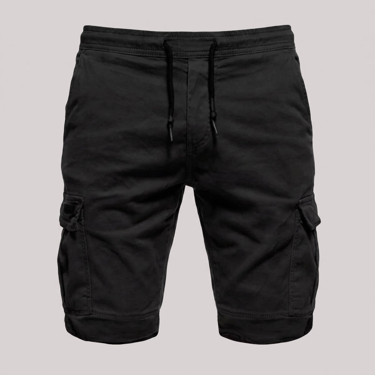Herren Cargoshorts mit Kordelzug und Klappentaschen | Mirko_15