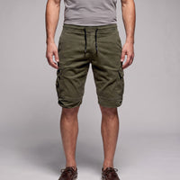 Herren Cargoshorts mit Kordelzug und Klappentaschen | Mirko