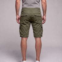 Herren Cargoshorts mit Kordelzug und Klappentaschen | Mirko