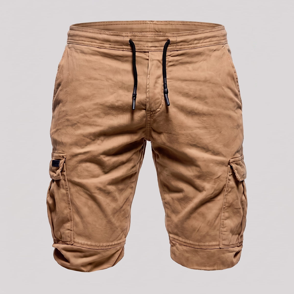 Herren Cargoshorts mit Kordelzug und Klappentaschen | Mirko_9