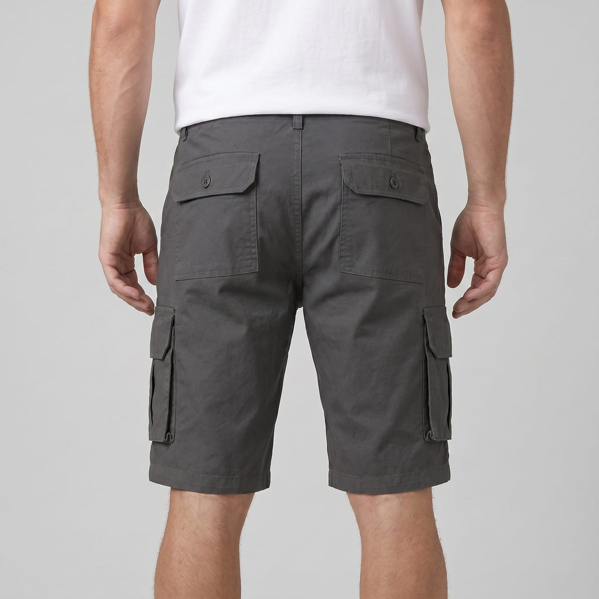 Herren Cargoshorts Comfort Fit mit Klappentaschen | Baldur_4