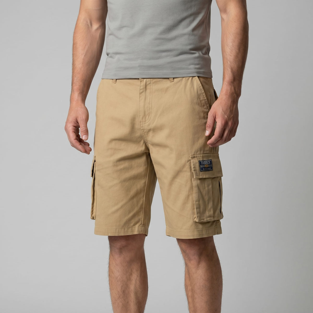 Herren Cargoshorts Comfort Fit mit Klappentaschen | Baldur_7