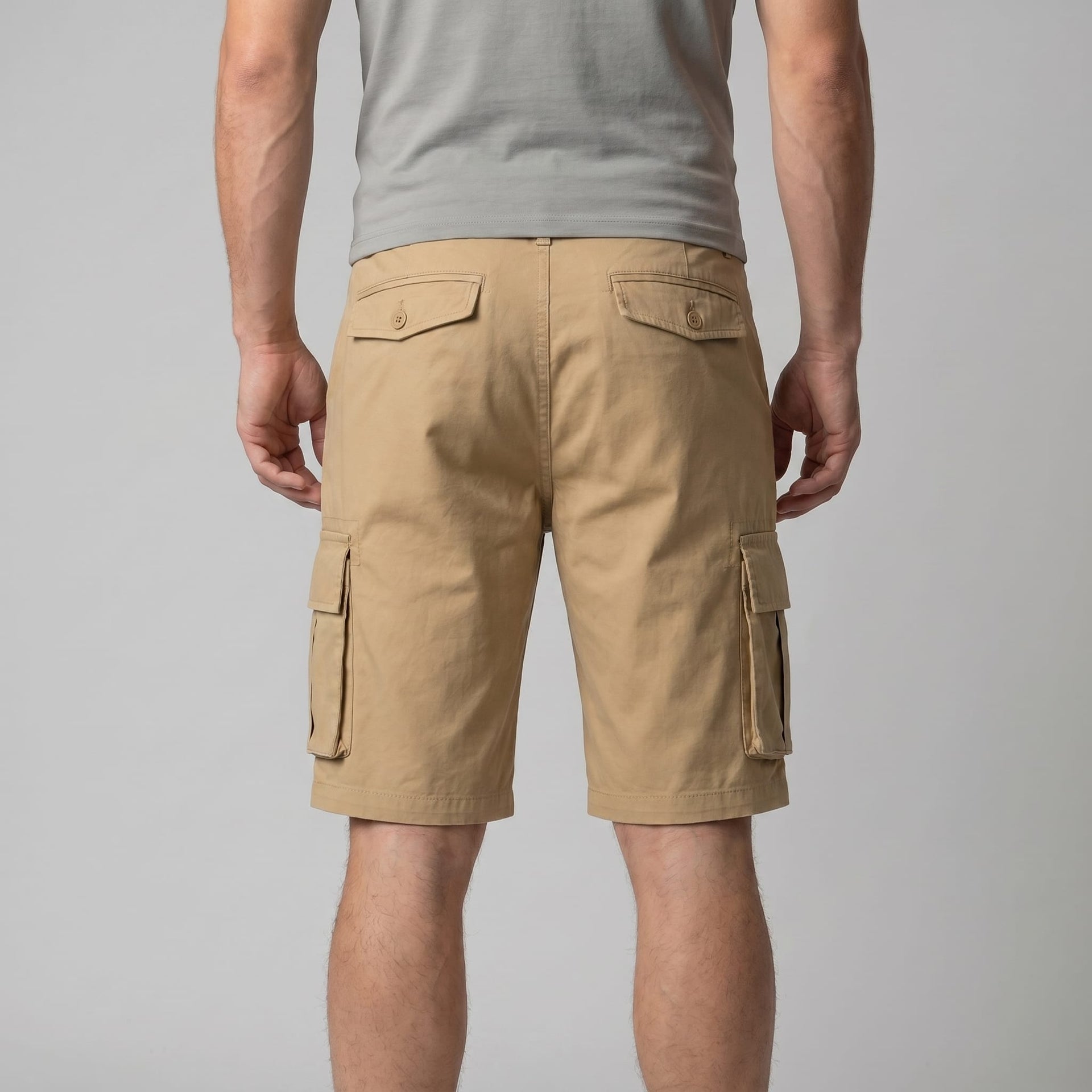 Herren Cargoshorts Comfort Fit mit Klappentaschen | Baldur