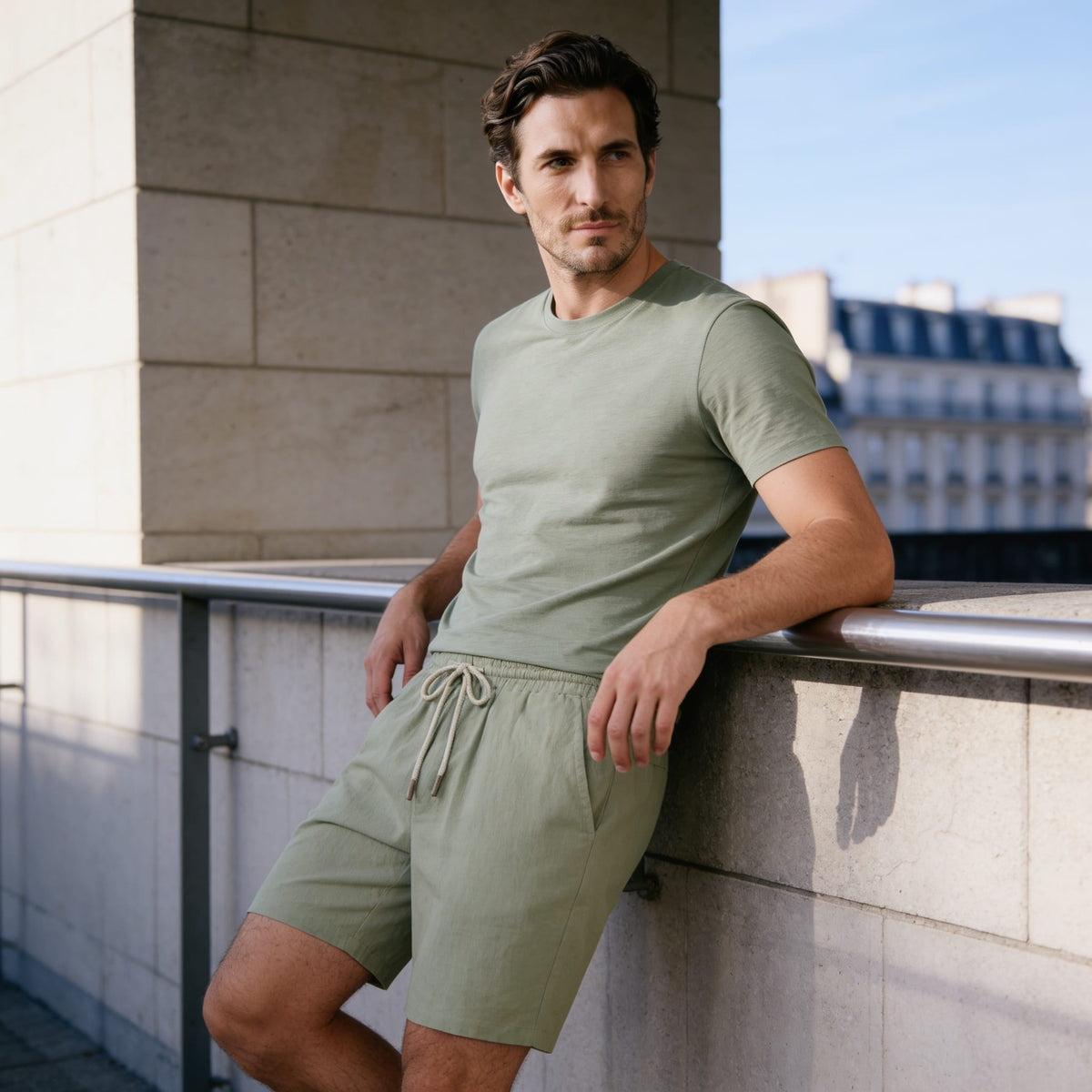 Herren Shorts mit Elastikbund und Kordelzug | Moritz_18
