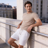 Herren Shorts mit Elastikbund und Kordelzug | Moritz